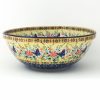 Bowls * | Janelle Imports Round Bowl 64 Oz In Butterfly Meadow