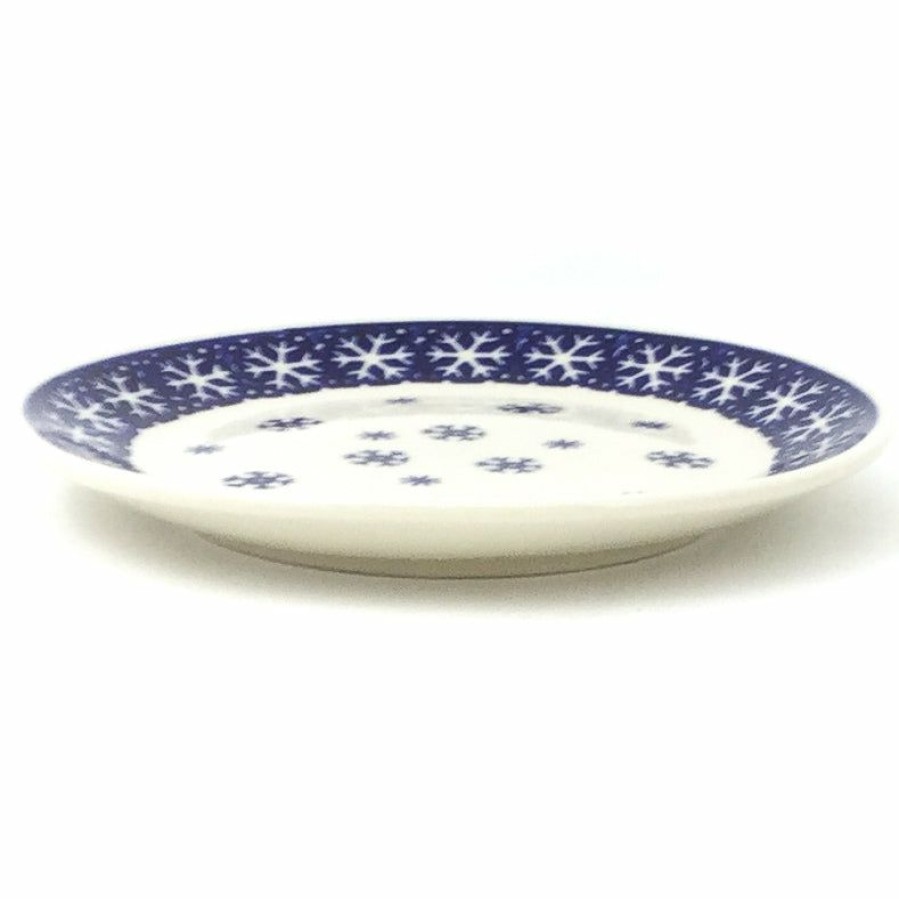 Plates * | Janelle Imports Bread & Butter Plate In Snowflake