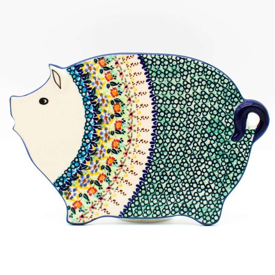 Kitchen Accessories * | Janelle Imports Piggy Cutting Board In Country Fall