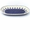 Platters, Servers, And Trays * | Janelle Imports Md Oval Platter In Sail Regatta