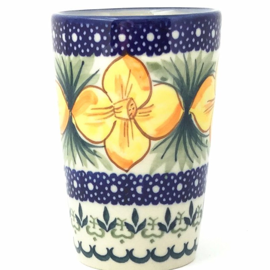 Home Decor * | Janelle Imports Toothbrush Holder/Cup In Daffodils