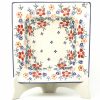 Plates * | Janelle Imports Square Soup Plate In Delicate Flowers