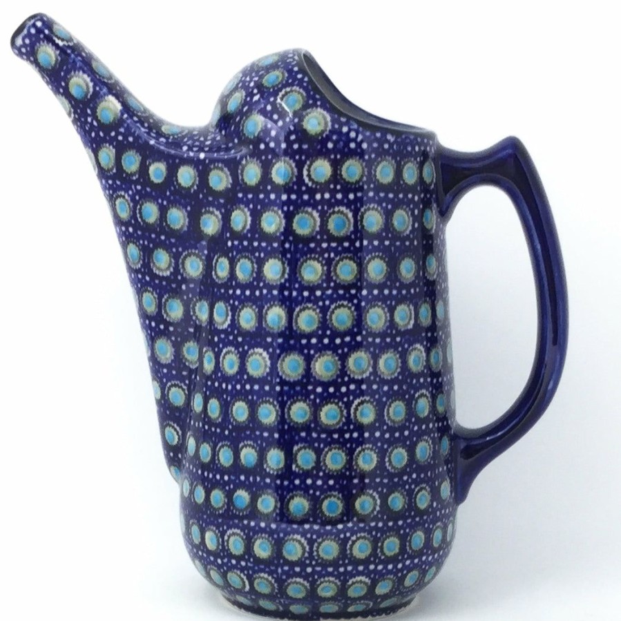 Home Decor * | Janelle Imports Watering Pitcher 2 Qt In Blue Moon