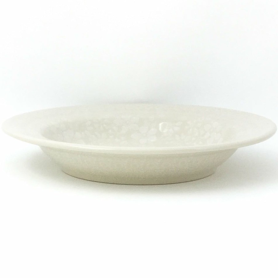 Plates * | Janelle Imports Soup Plate In White On White