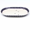 Platters, Servers, And Trays * | Janelle Imports Lg Oval Platter In Lighthouse