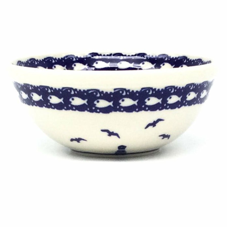 Bowls * | Janelle Imports New Soup Bowl 20 Oz In Lighthouse