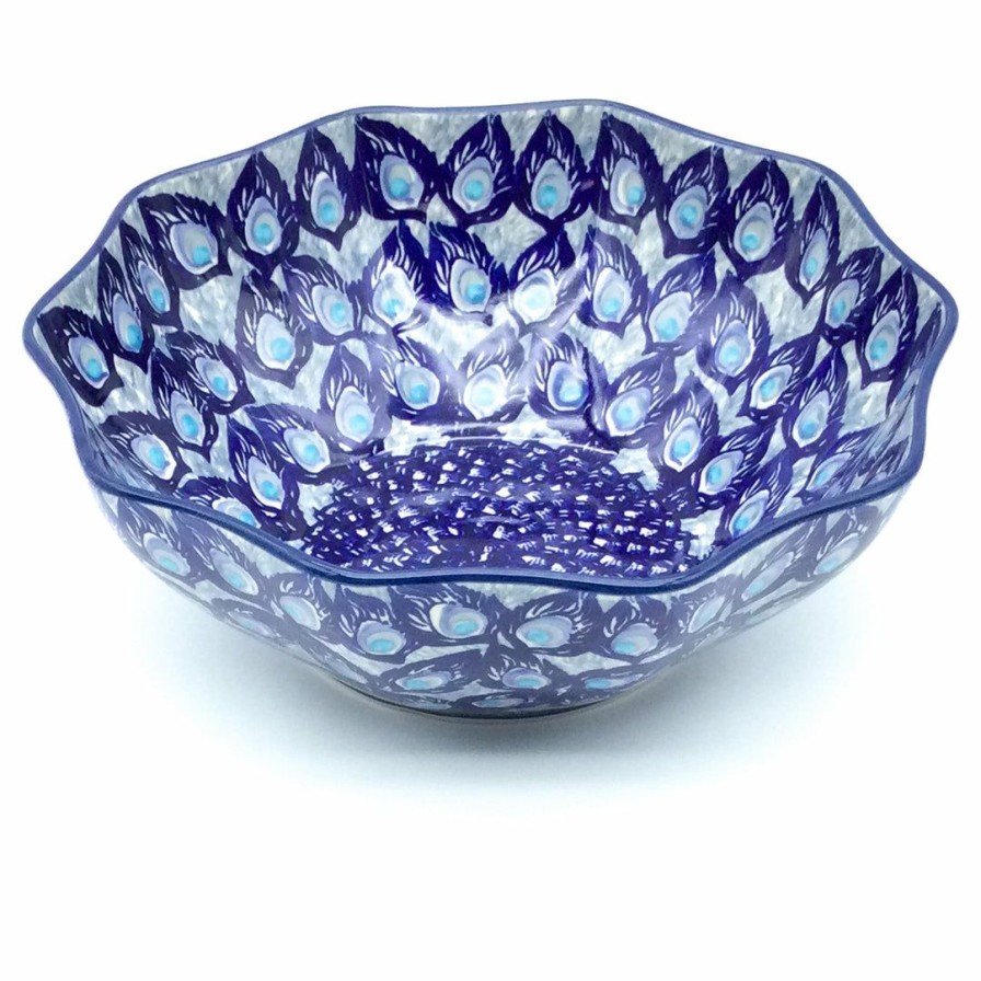 Bowls * | Janelle Imports Md New Kitchen Bowl In Peacock Glory