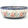 Bowls * | Janelle Imports Family Shallow Bowl In Perennial Garden