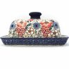 Table Accessories * | Janelle Imports Butter Dish In Perennial Garden