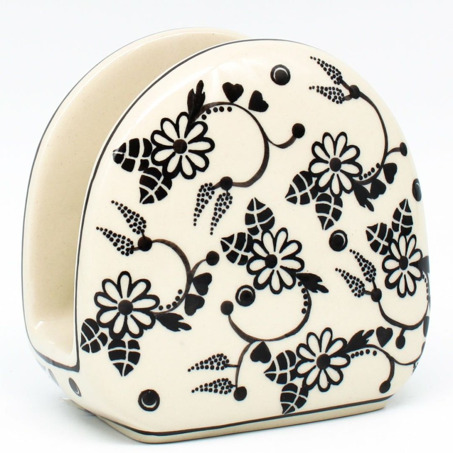 Table Accessories * | Janelle Imports Napkin Holder In Midnight Garden