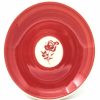 Plates * | Janelle Imports Bread & Butter Plate In Red Rose