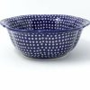 Bowls * | Janelle Imports Sm Retro Bowl In Blue Elegance