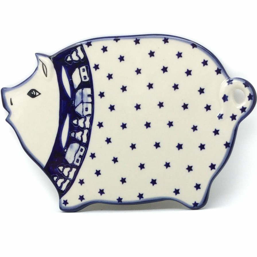 Kitchen Accessories * | Janelle Imports Piggy Cutting Board In Winter