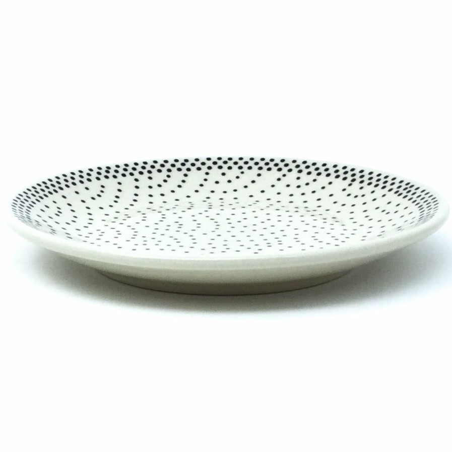 Plates * | Janelle Imports Bread & Butter Plate In Black Elegance