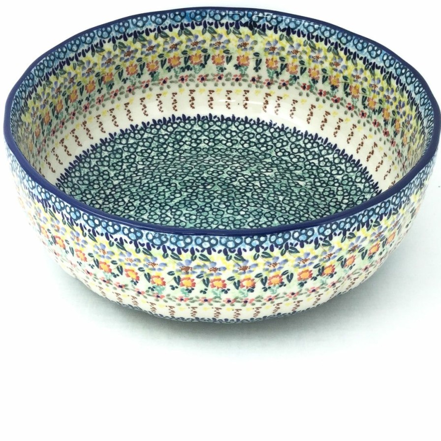 Bowls * | Janelle Imports Family Shallow Bowl In Country Fall