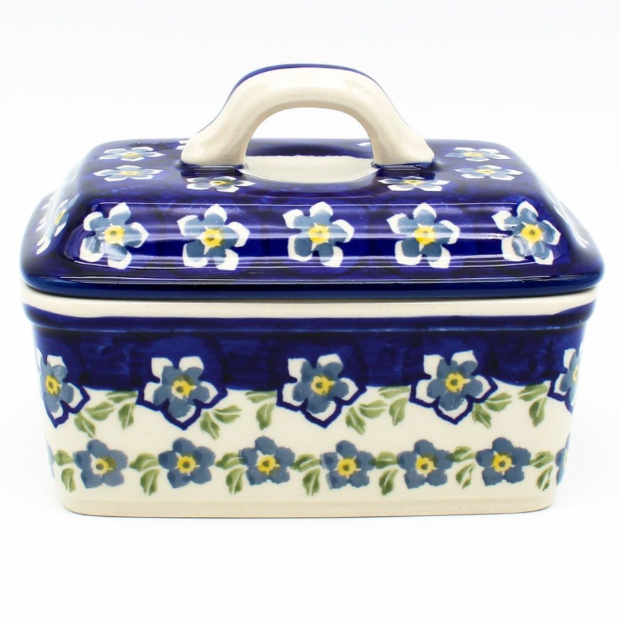 Table Accessories * | Janelle Imports Butter Box In Periwinkle