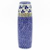 Home Decor * | Janelle Imports Simple Vase In Alpine Blue