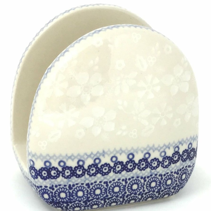 Table Accessories * | Janelle Imports Napkin Holder In Delicate Blue