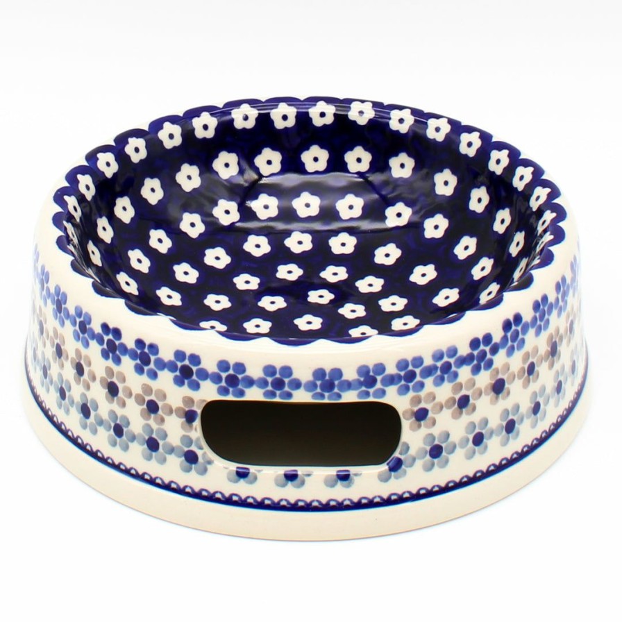 Bowls * | Janelle Imports Md Dog Bowl In Simple Daisy