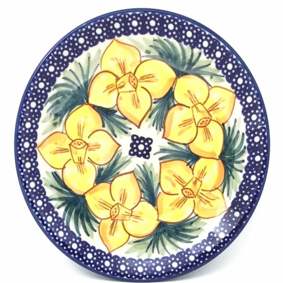 Plates * | Janelle Imports Bread & Butter Plate In Daffodils