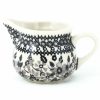 Table Accessories * | Janelle Imports Creamer 6 Oz In Gray & Black