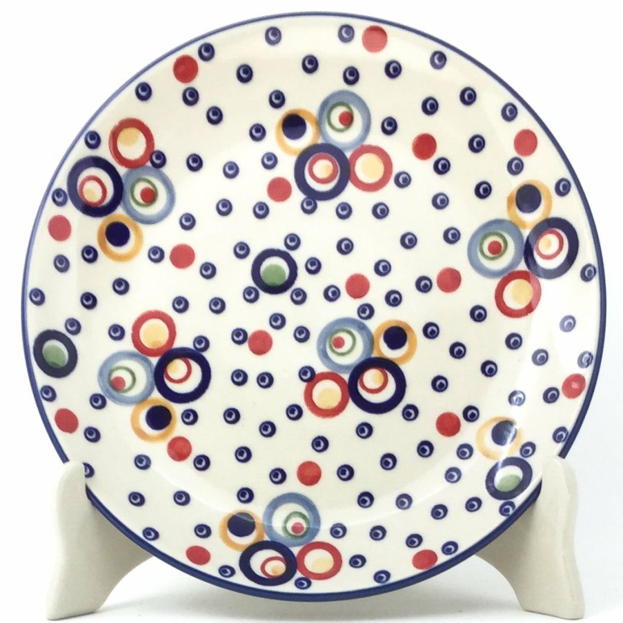 Plates * | Janelle Imports Luncheon Plate In Modern Circles