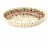 Bakeware * | Janelle Imports Md Oval Baker W/Handles In Tiny Flowers