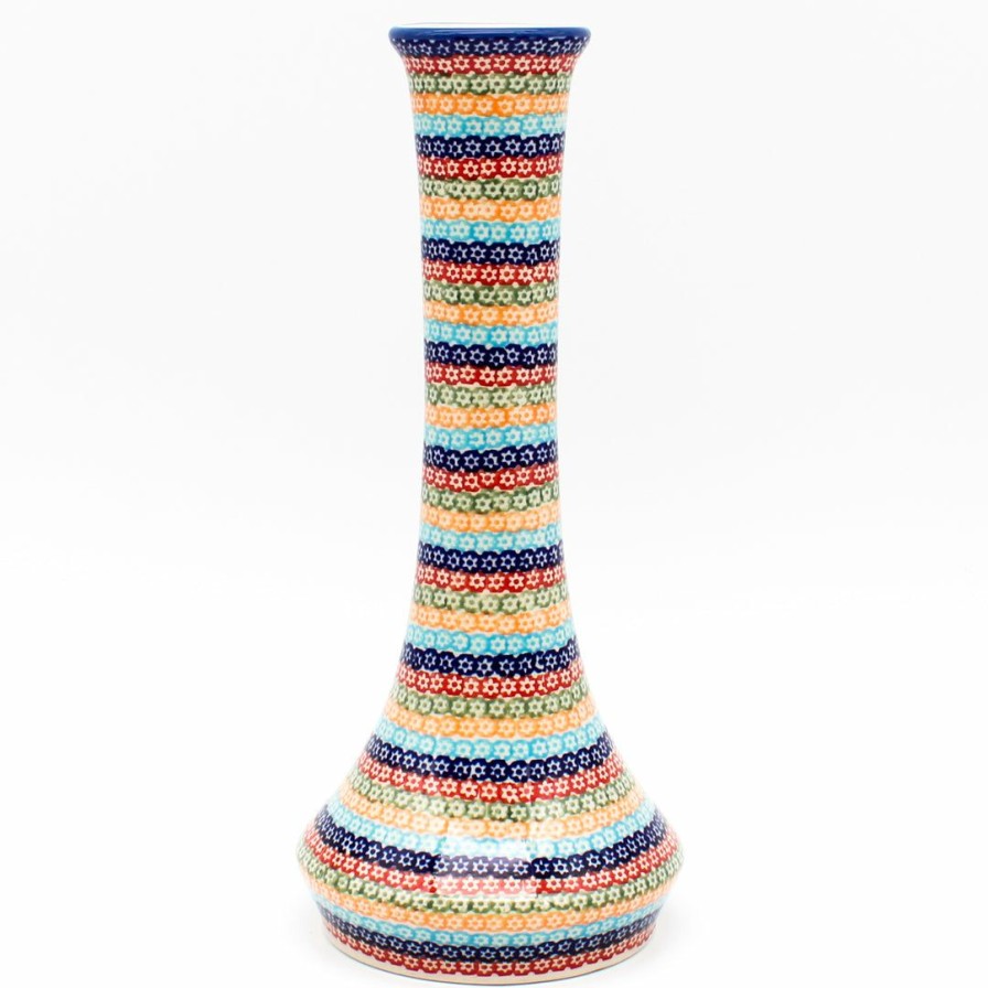 Home Decor * | Janelle Imports Bud Vase In Multi-Colored Flowers