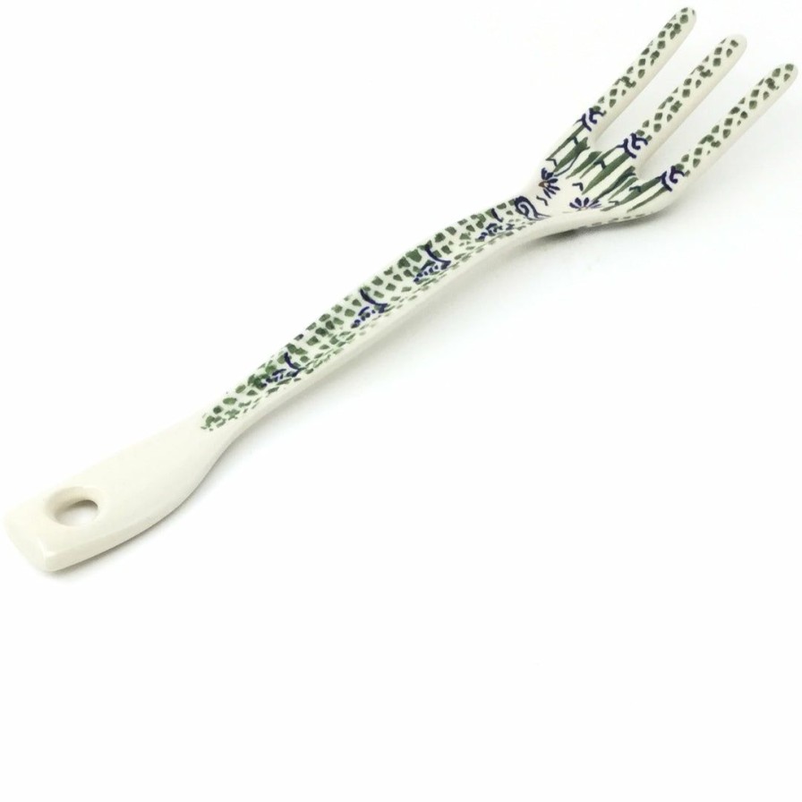 Kitchen Accessories * | Janelle Imports Serving Fork 12 In Blue Iris