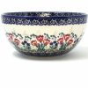 Bowls * | Janelle Imports Soup Bowl 24 Oz In Red Tulips