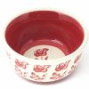 Bowls * | Janelle Imports Tiny Round Bowl 4 Oz In Red Rose