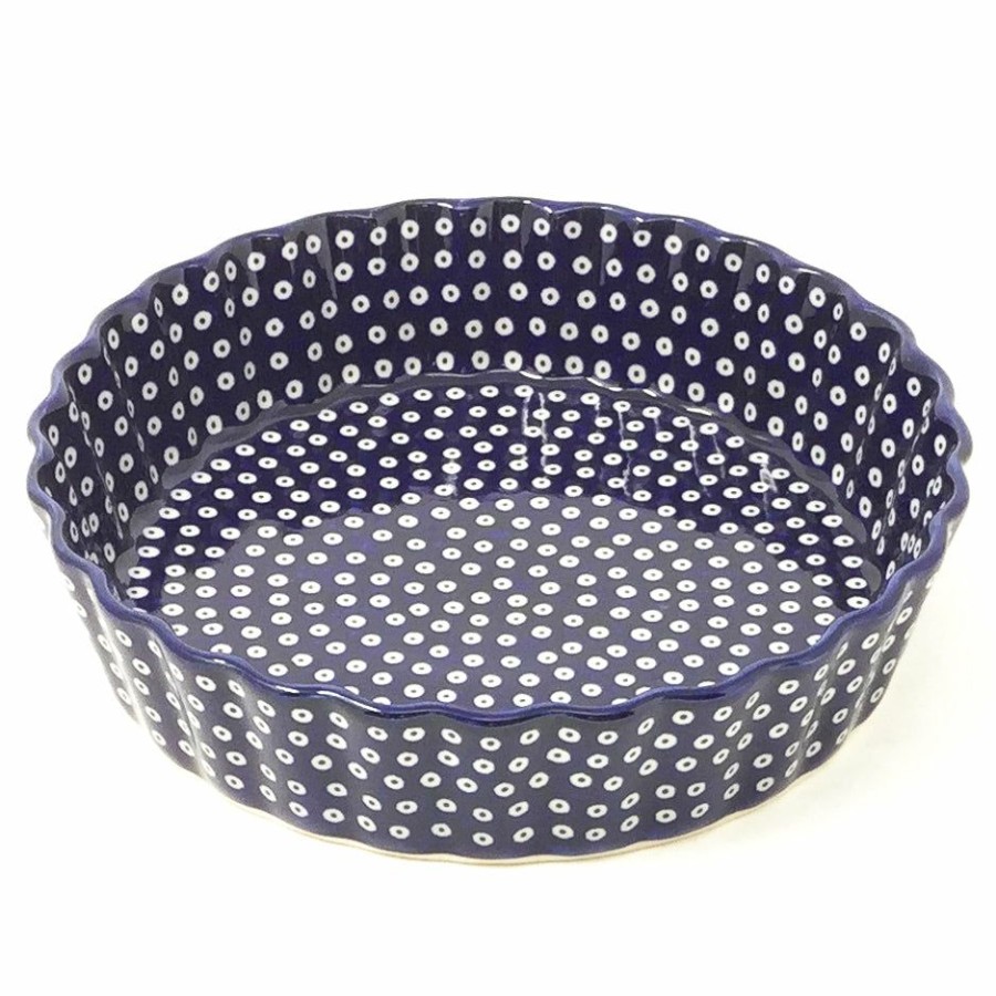 Bakeware * | Janelle Imports Sm Tart Baker In Blue Elegance