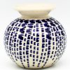 Home Decor * | Janelle Imports Round Vase In Blue Rain