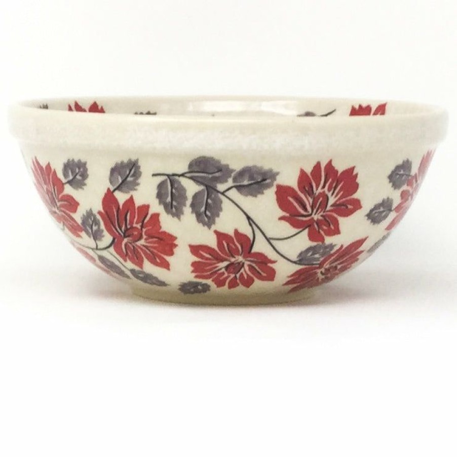 Bowls * | Janelle Imports New Soup Bowl 20 Oz In Red & Gray