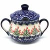 Table Accessories * | Janelle Imports Family Style Sugar Bowl 14 Oz In Field Of Flowers