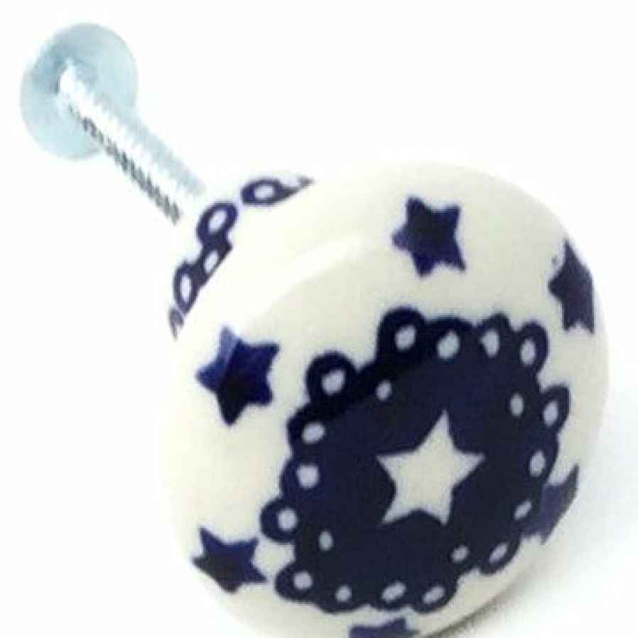 Kitchen Accessories * | Janelle Imports Drawer Pull In Blue Stars