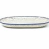 Platters, Servers, And Trays * | Janelle Imports Lg Oval Platter In Simple Elegance