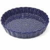 Bakeware * | Janelle Imports Lg Tart Baker In Blue Elegance