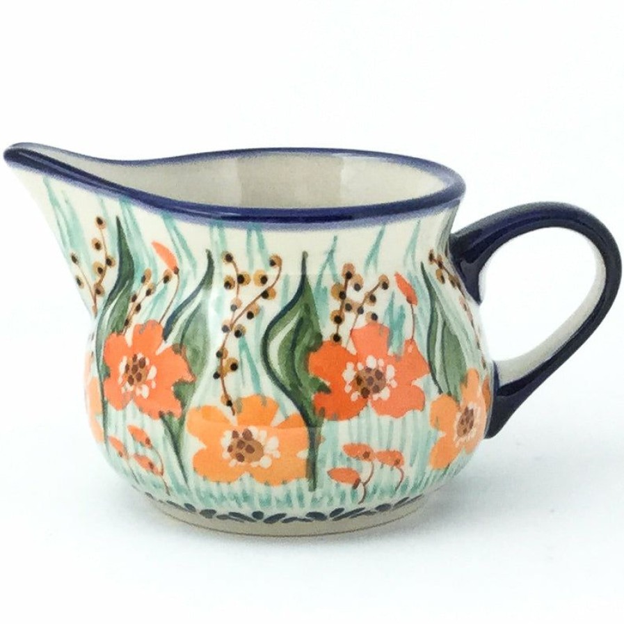 Table Accessories * | Janelle Imports Creamer 6 Oz In Sunshine Meadow