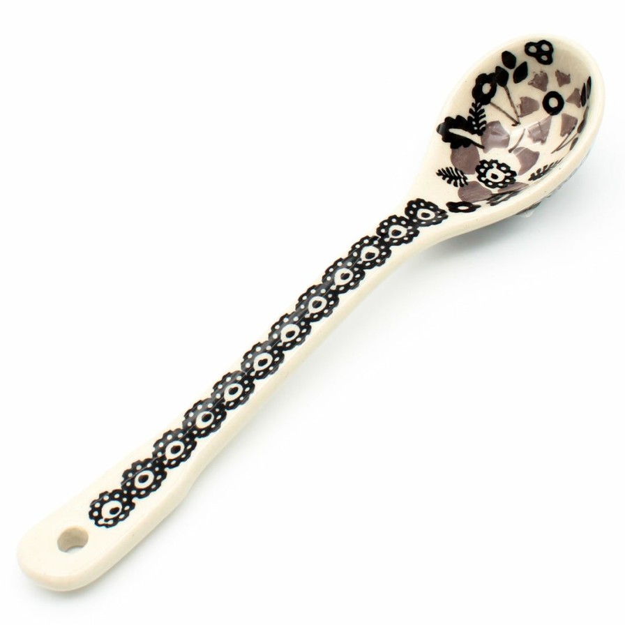 Table Accessories * | Janelle Imports Salt Spoon In Gray & Black