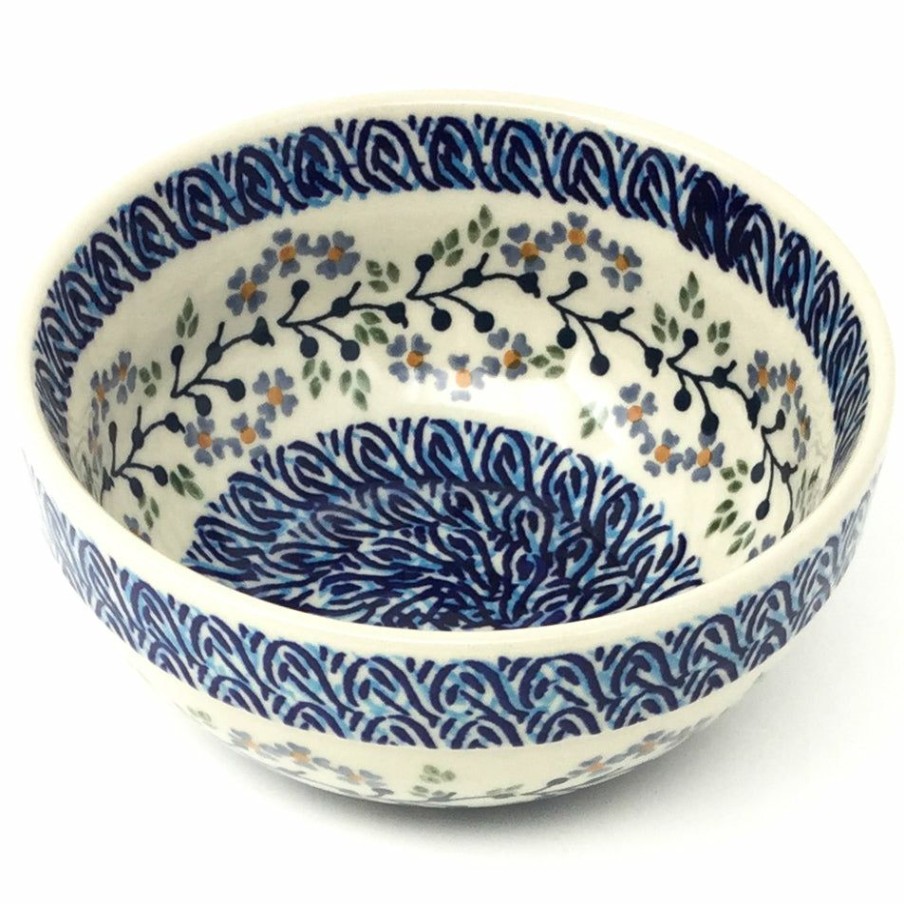 Bowls * | Janelle Imports Soup Bowl 24 Oz In Blue Meadow