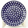 Plates * | Janelle Imports Luncheon Plate In White Polka-Dot