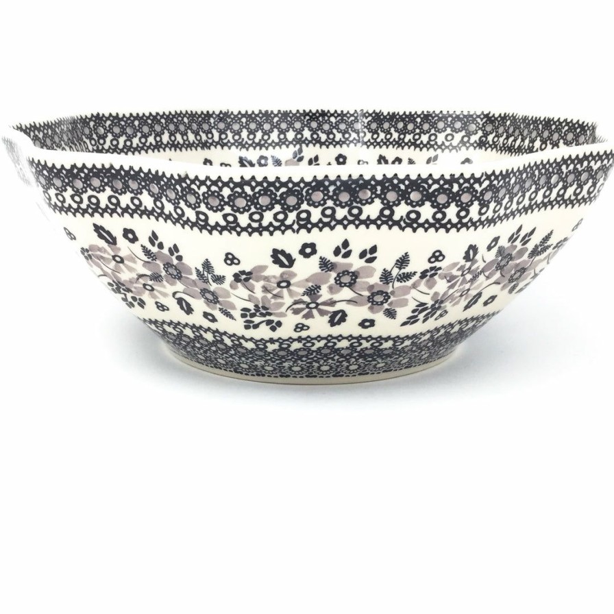 Bowls * | Janelle Imports Md New Kitchen Bowl In Gray & Black