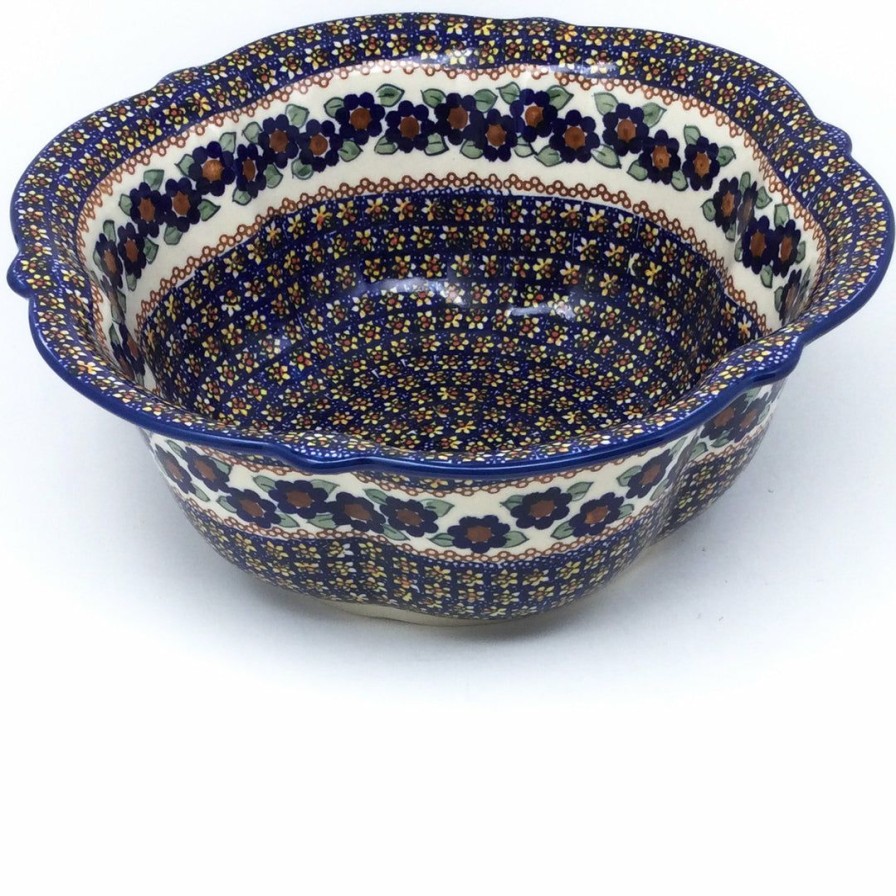 Bowls * | Janelle Imports Lg Retro Bowl In Petunia