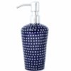 Home Decor * | Janelle Imports Soap Dispenser In Blue Elegance