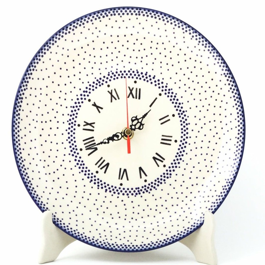 Home Decor * | Janelle Imports Plate Wall Clock In Simple Elegance