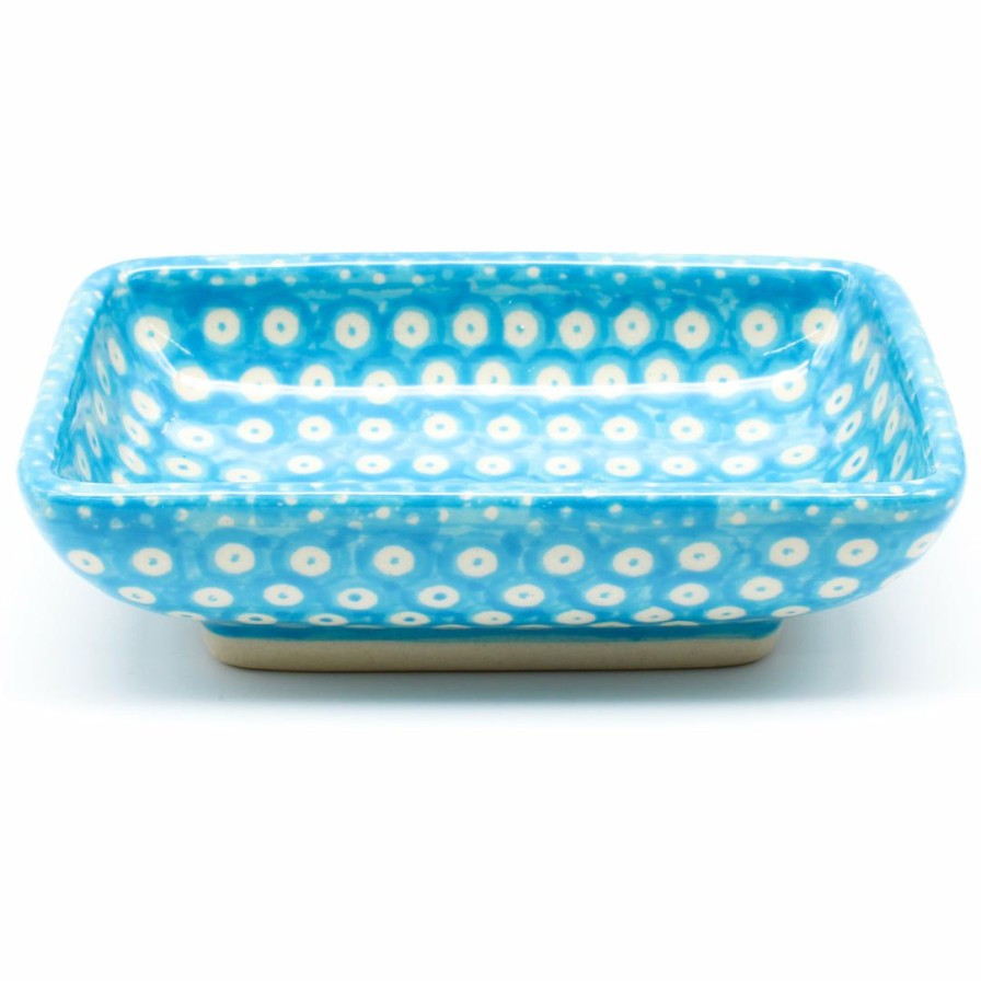 Bowls * | Janelle Imports Dipping Dish In Aqua Elegance