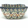 Bowls * | Janelle Imports Square Soup Bowl 16 Oz In White Daisy