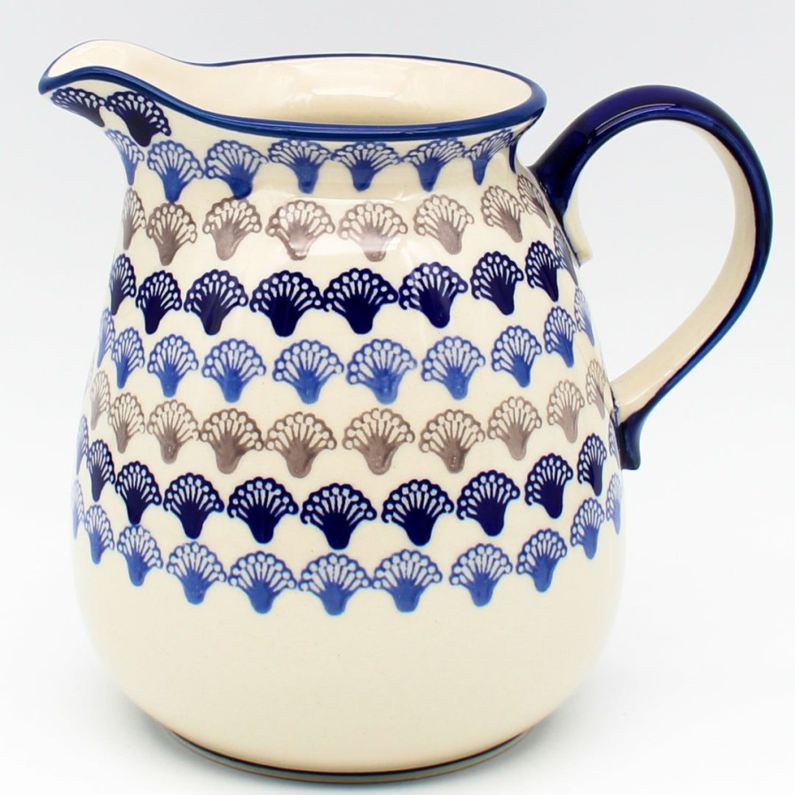 Home Decor * | Janelle Imports Pitcher 2 Qt In Seashells