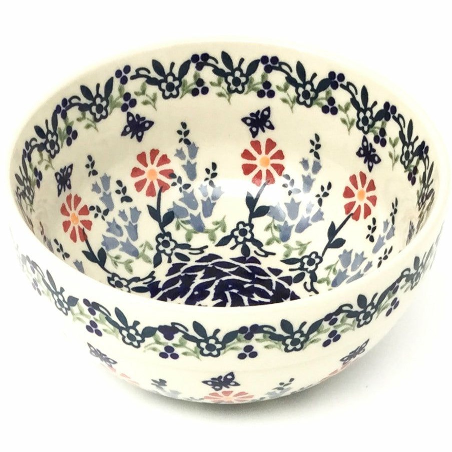 Bowls * | Janelle Imports Soup Bowl 24 Oz In Wavy Flowers